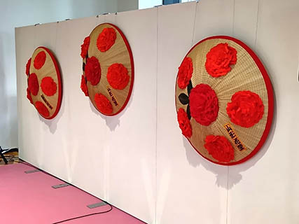 装飾用大型花笠